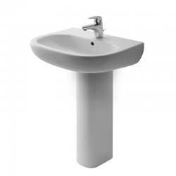 D-Code washbasin 55 cm with...