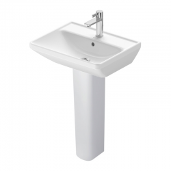 D-Neo washbasin 55 cm with...