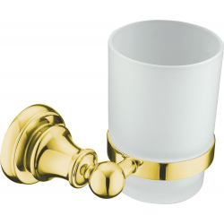 Brass tumbler holder with...
