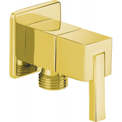 Profile QT angle valve Gold...
