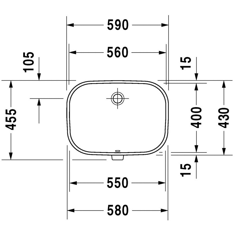 Vanity Basin D Code Cm Duravit