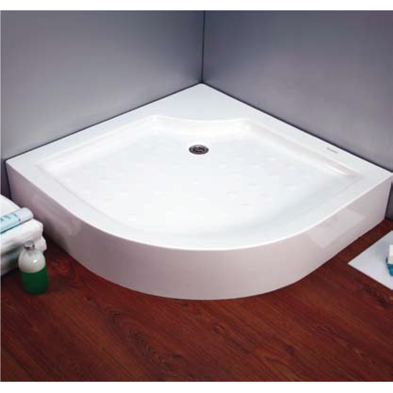 Corner Shower Tray Integrated Panel DURAVIT